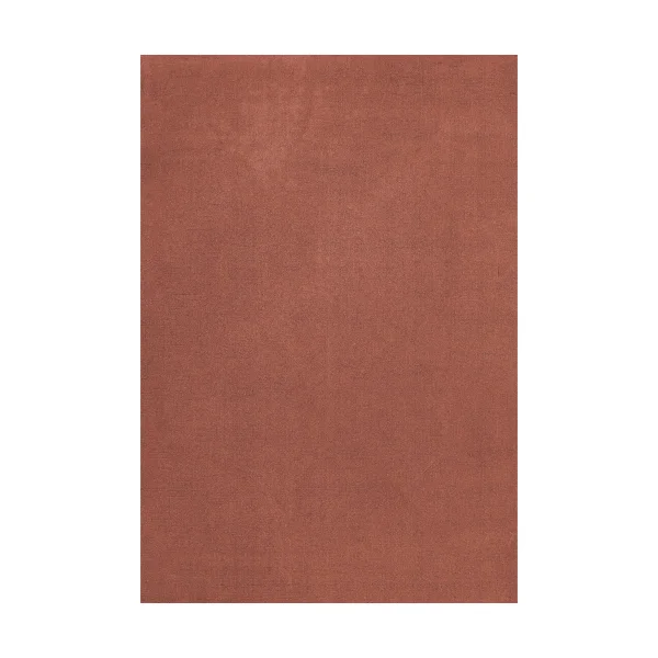 Layered Solid Wool wool rug Red ochre, 250x350 cm