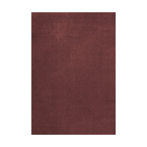 Layered Solid Wool wool rug Ruby red, 250x350 cm