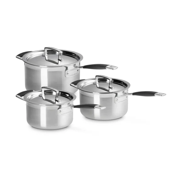 Le Creuset Le Creuset cookware set Stainless steel, 3 pieces