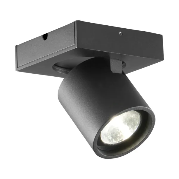 Light-Point Focus 1 wall and ceiling lamp switch tune Black