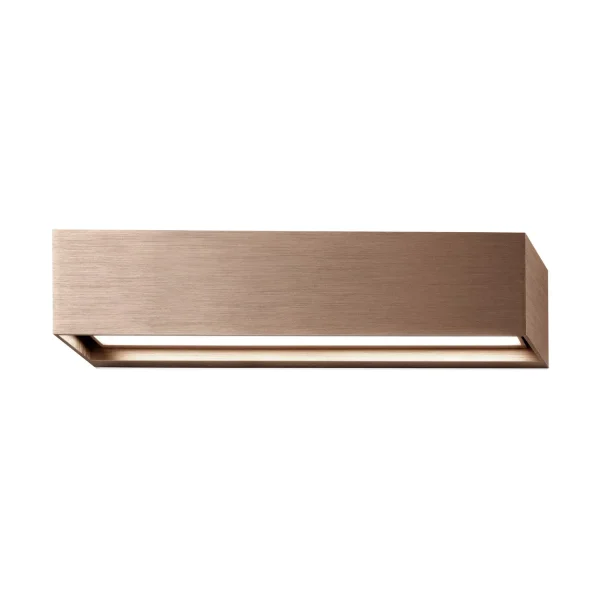 Light-Point Linea W2 wall lamp switch tune Rose gold, 7x30 cm