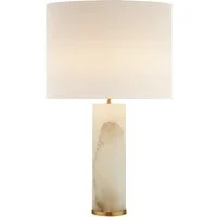Lineham Table Lamp, Light, White - Andrew Martin
