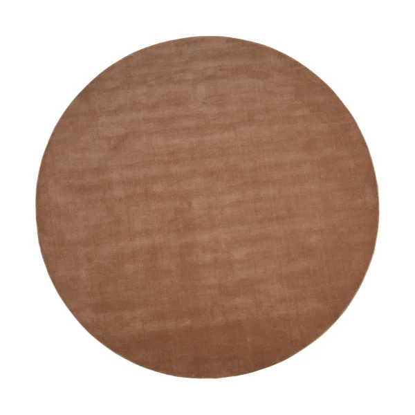 Linie Design Halo Cloud wool carpet Amber, Ø300 cm