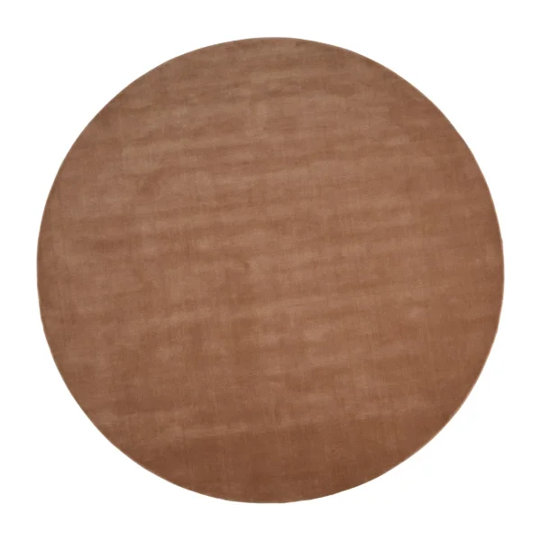 Linie Design Halo Cloud wool carpet round Amber, Ø250 cm