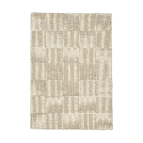 Linie Design Linie Design Chess rug White, 140x200 cm