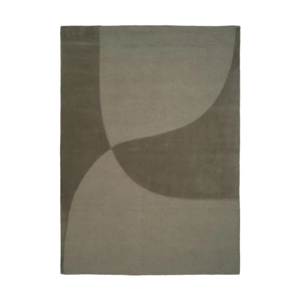Linie Design Split Plains rug Moss, 250x350 cm