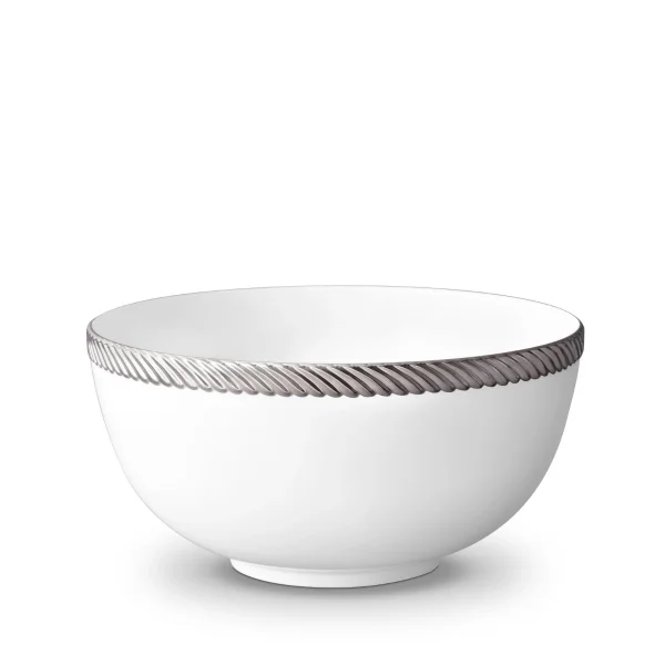 L'Objet | Corde Bowl Large | Platinum