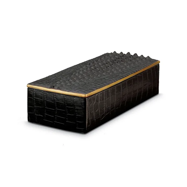 L'Objet I Crocodile Rectangular Box