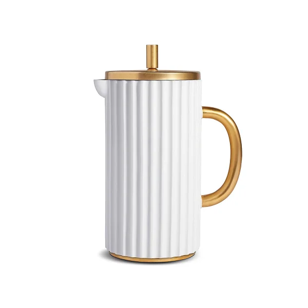 L'Objet I Ionic French Press White