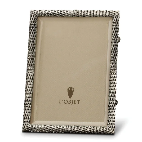 L'Objet I Scales Frame 4 x 6 | Platinum
