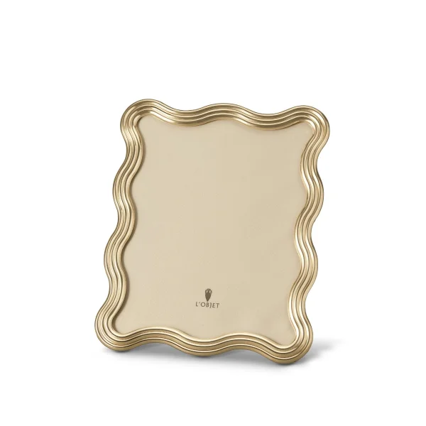 L'Objet | Ripple Frame 4 x 6 | Gold