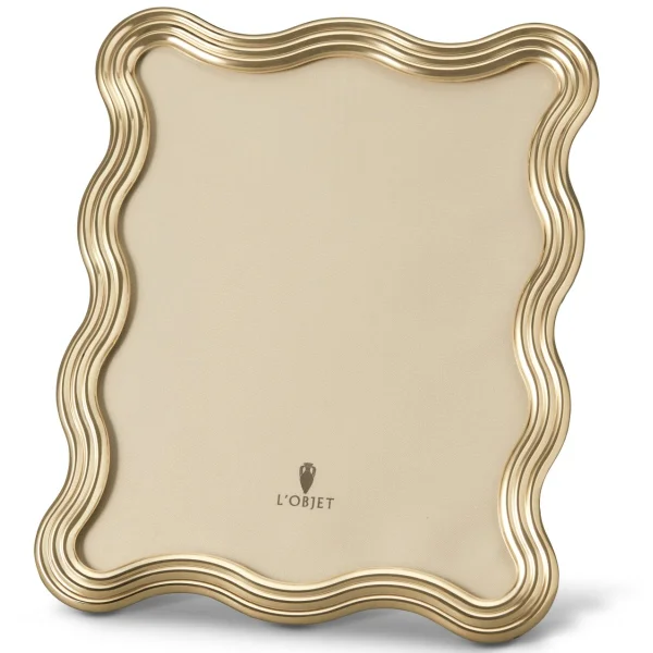L'Objet | Ripple Frame 8 x 10 | Gold