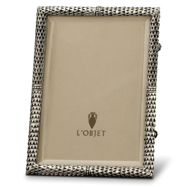 L'Objet | Scales Frame 5 x 7 | Platinum