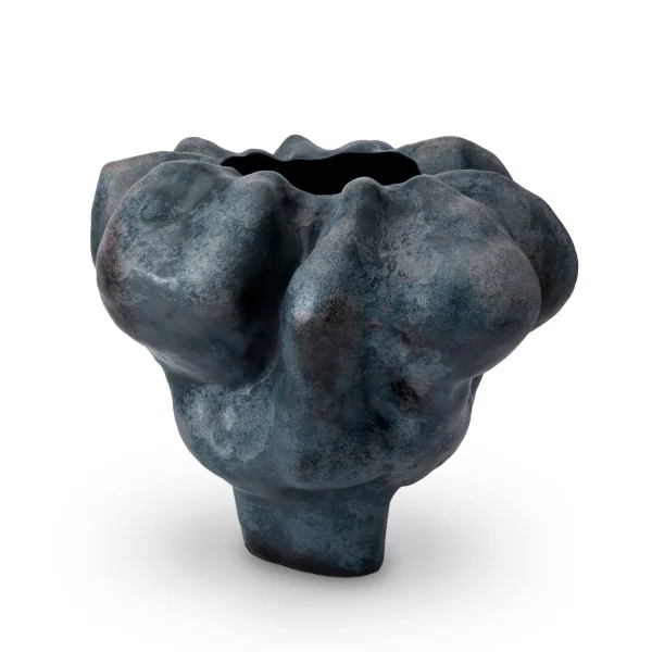 L'Objet | Timna Vase Aged Iron | Short