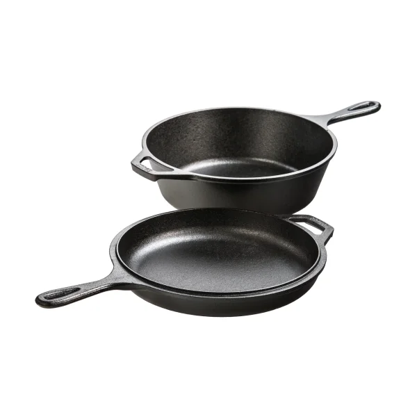 Lodge Classic Collection cast iron combo 3 litres