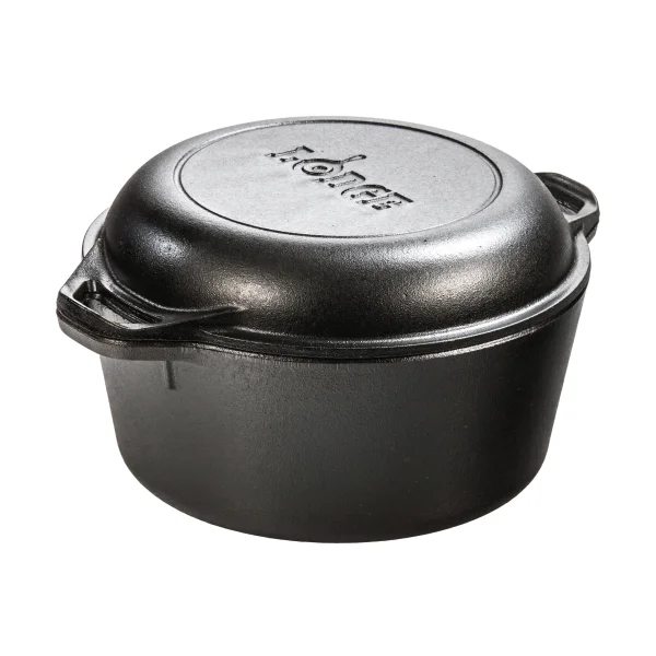 Lodge Classic collection pot and frying pan 2 pieces