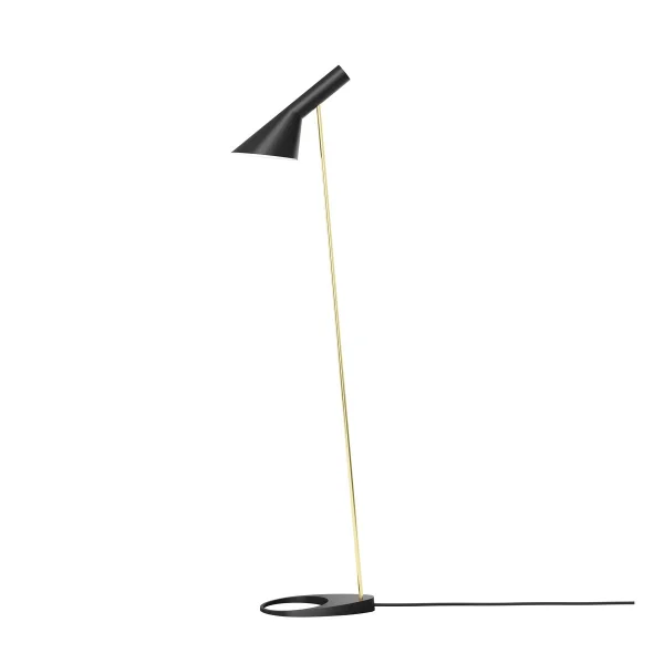 Louis Poulsen AJ floor lamp Brass-black