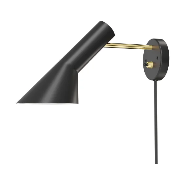 Louis Poulsen AJ wall lamp Brass-black