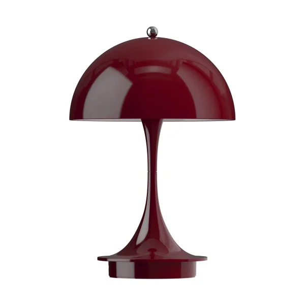 Louis Poulsen Panthella 160 Portable v3 table lamp Opaque burgundy
