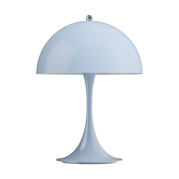 Louis Poulsen Panthella 250 portable table lamp Opal pale blue