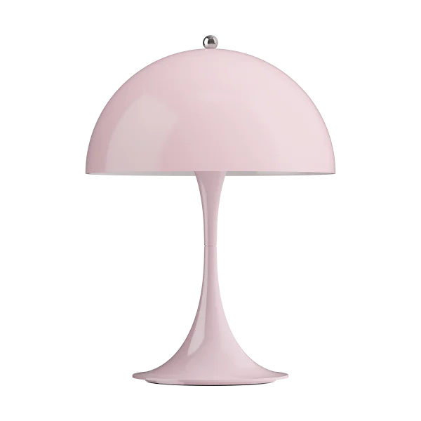 Louis Poulsen Panthella 250 portable table lamp Opal pale rose