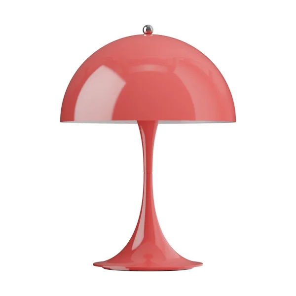 Louis Poulsen Panthella 250 portable table lamp V3 Opaque coral