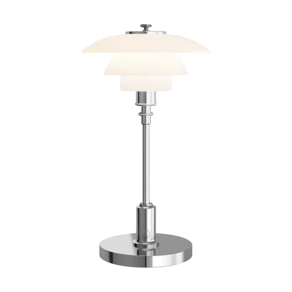 Louis Poulsen PH 1/1 portable table lamp Chrome-plated
