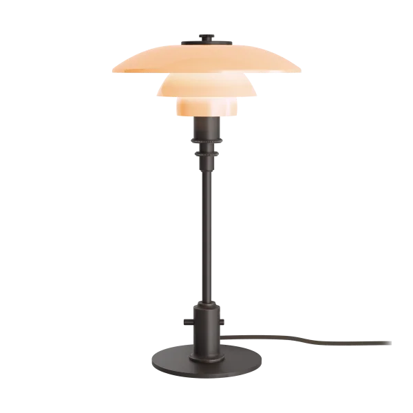 Louis Poulsen PH 2/1 table lamp Dusty terracotta