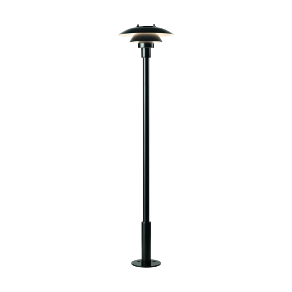 Louis Poulsen PH 3-2½ bollard 126 cm Black