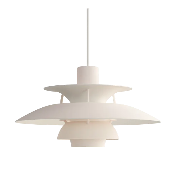 Louis Poulsen PH 5 MINI pendant lamp monochrome Pale blush