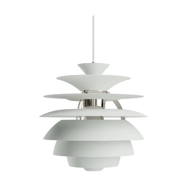 Louis Poulsen PH Snowball pendant lamp Dusty green-chrome