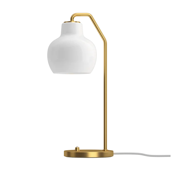 Louis Poulsen VL Ring Crown table lamp Ø15 cm Brass-opal glass
