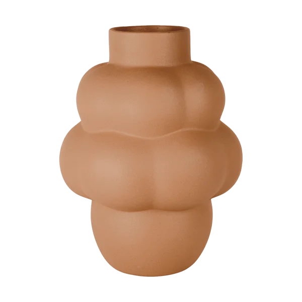 Louise Roe Balloon 04 Vase Petit 18 cm Sanded Ocker