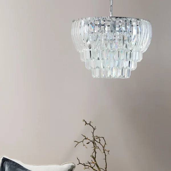 Lucia Cut Glass Chandelier