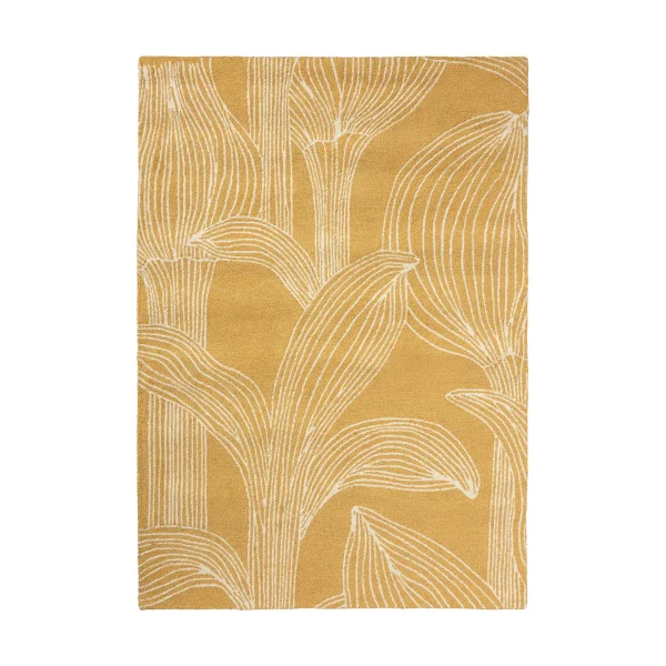 Marimekko Kukat puhkeavat matte outdoor Straw, 160x230 cm