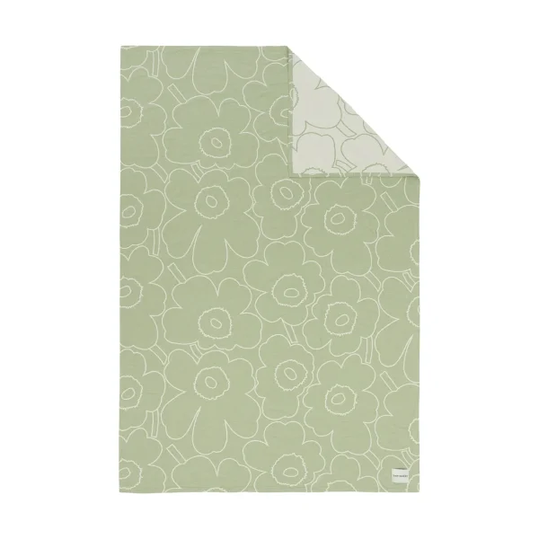 Marimekko Piirto Unikko bedspread 160x260 cm Pear-off white