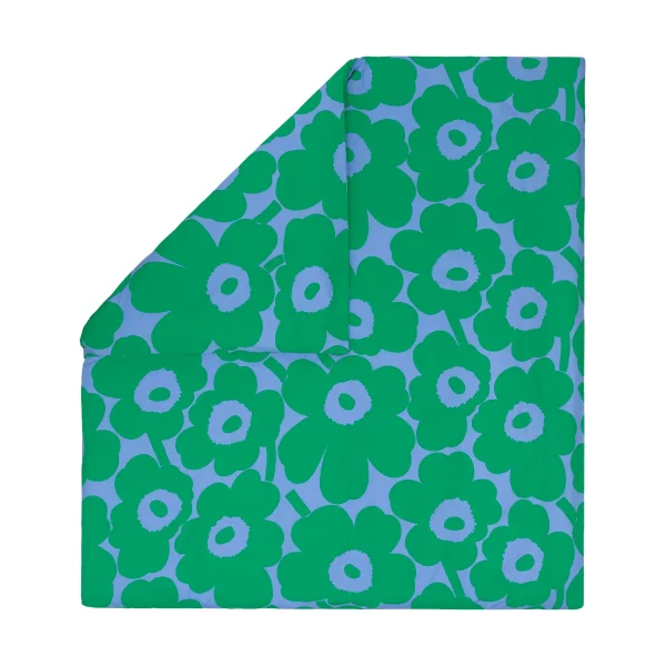 Marimekko Unikko duvet cover 220x240 cm Light blue-green