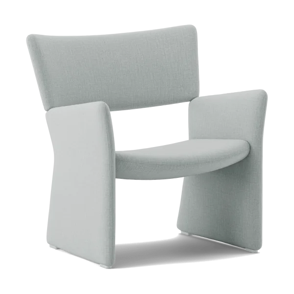 Massproductions Crown Easy Chair Linara 253 Swedish Grey