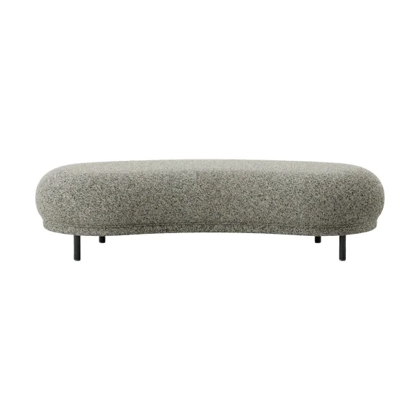 Massproductions Dandy ottoman Black oak-Spiral 23 Monochrome