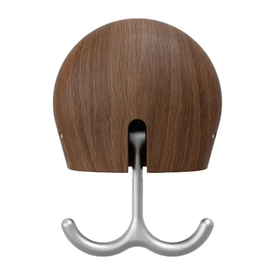Massproductions Hercule wall hook Oiled walnut