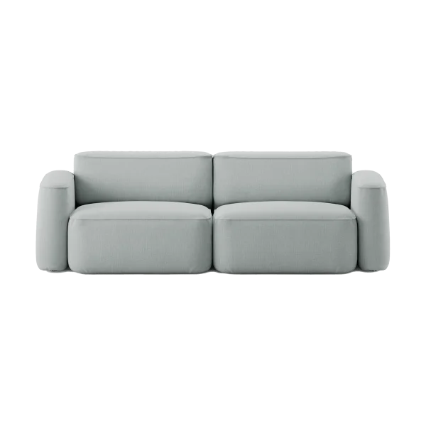 Massproductions Patch 2.5-seater sofa Linara 253 Swedish Grey