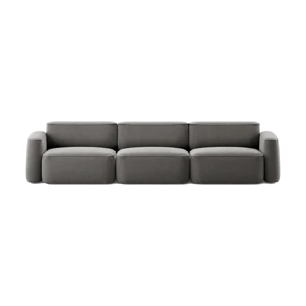 Massproductions Patch 3-seater sofa Atlantis 18 Mole