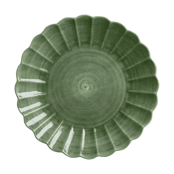Mateus Oyster fat round 42 cm Forest green