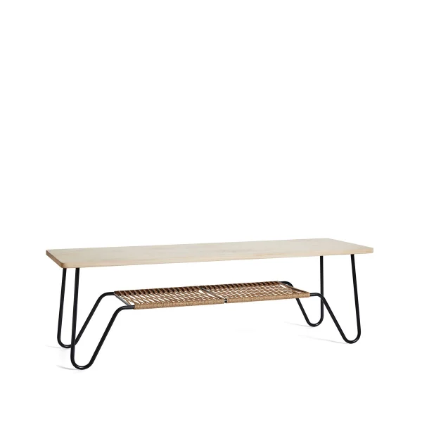 Mavis Marcel coffee table oiled rustic oak, 160x50
