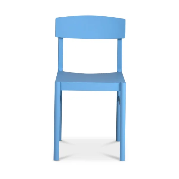 Mavis Red chair Light blue