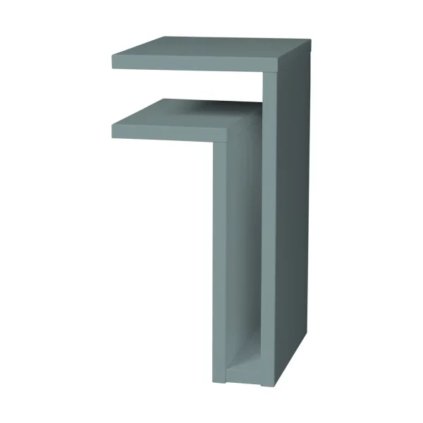 Maze F-shelf wall shelf pigeon blue Shelf to the left