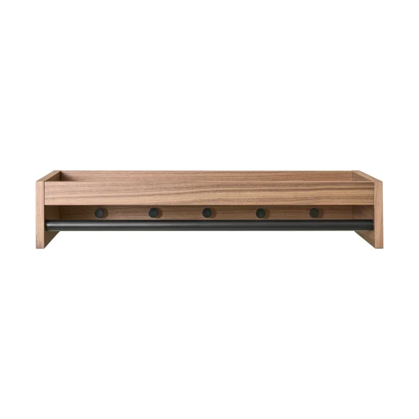Maze Gentle coat rack Walnut, 78x15x32 cm