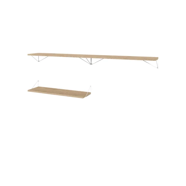 Maze Pythagoras Bundle A shelving system oak-white Pythagoras Bundle A shelving system oak-white