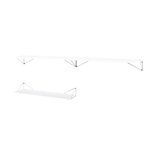 Maze Pythagoras Bundle A shelving system white-chrome Pythagoras Bundle A shelving system white-chrome