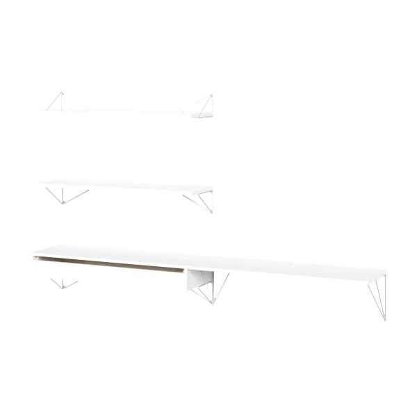 Maze Pythagoras Bundle D shelving system white-white